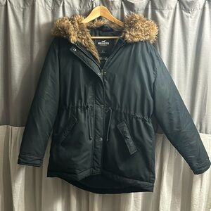 Hollister Winter coat Large possibly XL